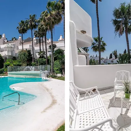 Vakantiehuis Stunning 4-bedroom Townhouse With Breathtaking Views In Marbella